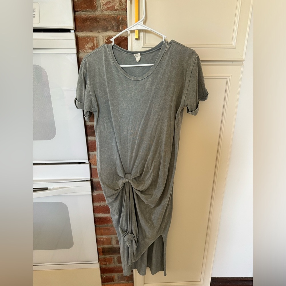Last Sunday MIDI tie maxi dress